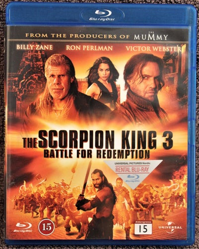 THE SCORPION KING 3 Blu-ray