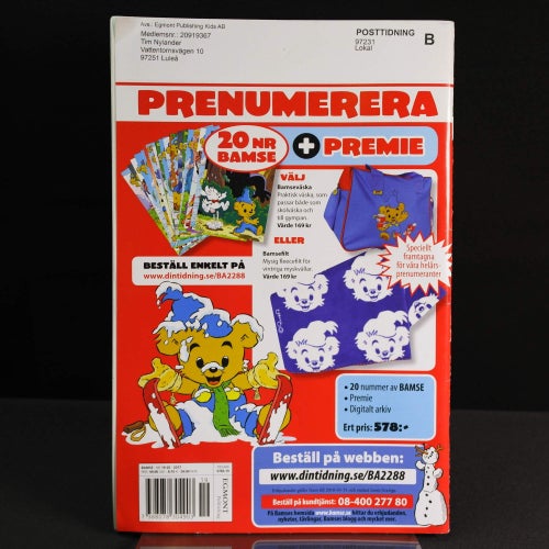 Bamse - 2017 - NR 19/20 - Bamse och den magiska julen