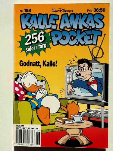 Kalle Anka Pocket -158. FN-VF