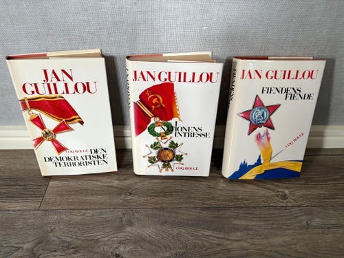 Jan Guillou Coq Rouge-Trilogi: "Den demokratiske terroristen" (1987), "I