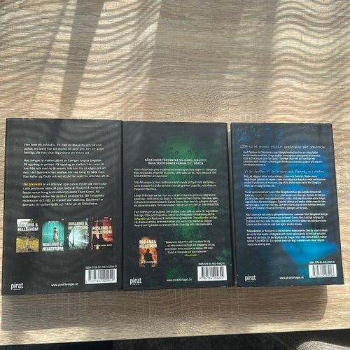 Roslund & Hellström Bokpaket 3 titlar