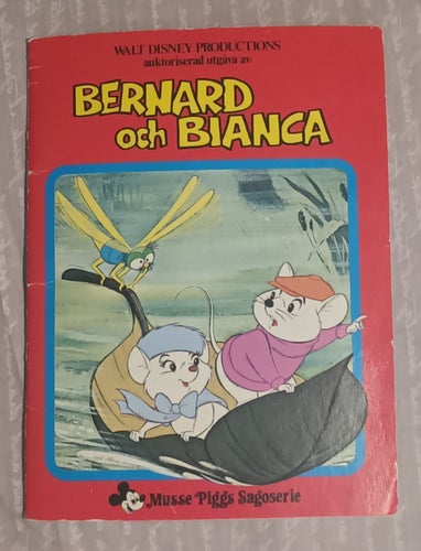 Bernard och Bianca, Walt Disney Productions, 1978