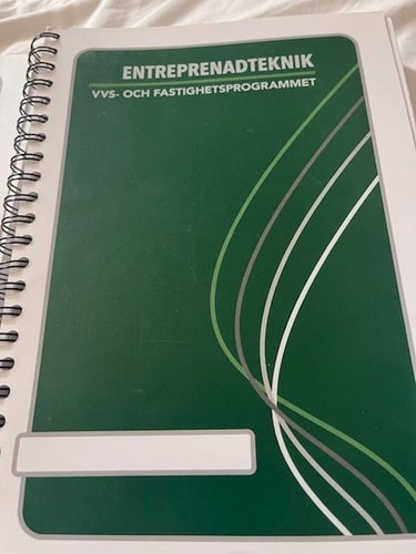 ENTREPRENADTEKNIK VVS- OCH FASTIGHETSPROGRAMMET