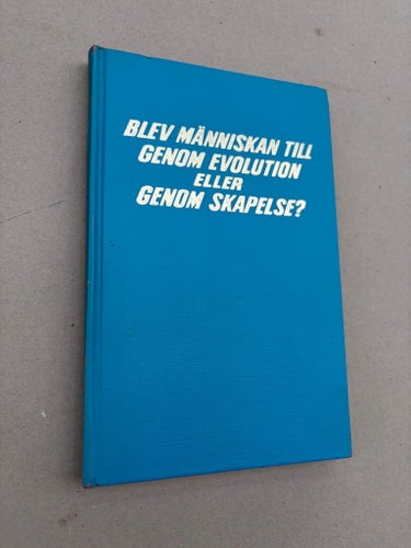 År 1968 Blev människan till genom evoluti el genom skapelse? av Watchtower Bible