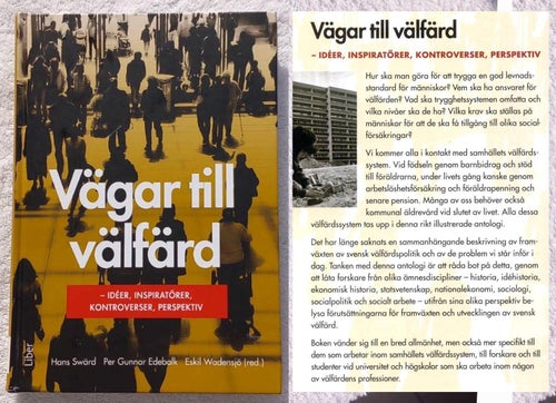 Vägar till välfärd – idéer, inspiratörer, kontroverser, perspektiv