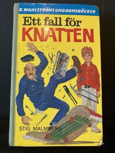 Bok - Ett fall för knatten av Stig Malmberg B. Wahlströms Ungdomsböcker