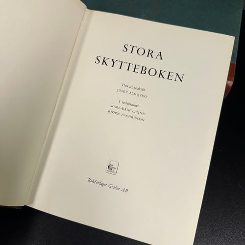 Josef Almqvist - Stora skytteboken del 1-3