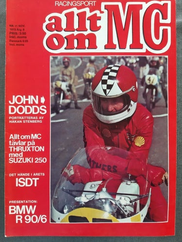 Allt om MC nr 11 1973: BMW R 60/6 + R 75/6 + R 90/6 + R 90 S, Yamaha TY250