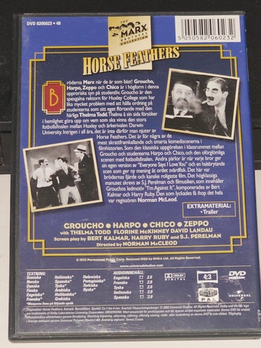 Horse Feathers - Marx Brothers Collection DVD