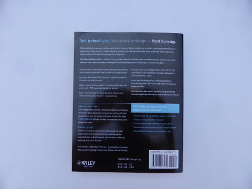 The Web Application Hacker's Handbook av Dafydd Stuttard och Marcus Pinto, 2011