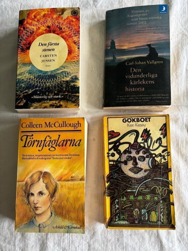 Bokpaket: Den första stenen, Den vidunderliga kärlekens historia, Törn