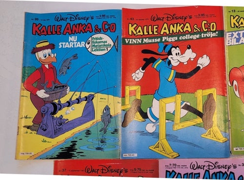 Kalle Anka & Co - Seriealbum från 1979 till 2022