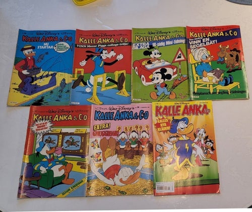 Kalle Anka & Co - Seriealbum från 1979 till 2022