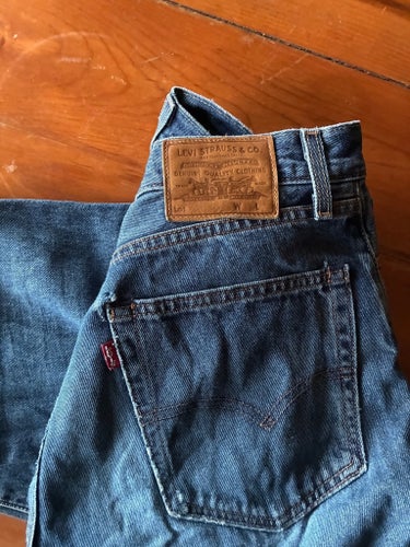 Levi's blå jeans, storlek W30 L34