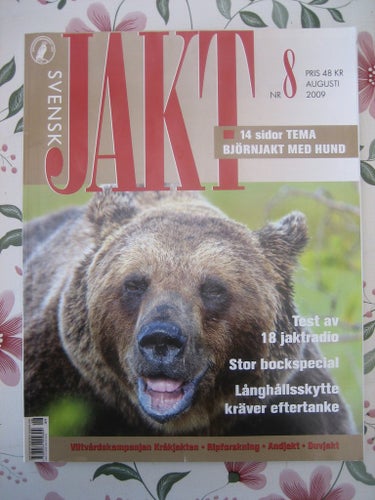 Svensk Jakt Nr:8-2009