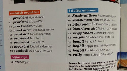 Vi bilägare 3 2010: Audi A5 2,0 TDI Q SB, Opel Astra 1,4 Turbo, VW Golf TSI 122