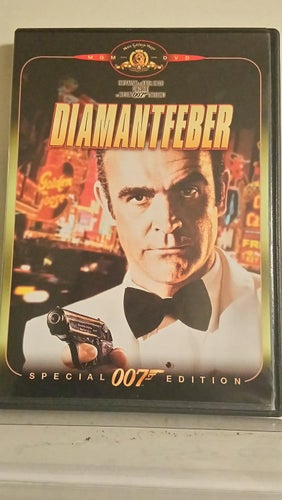 Diamantfeber, James Bond, dvd