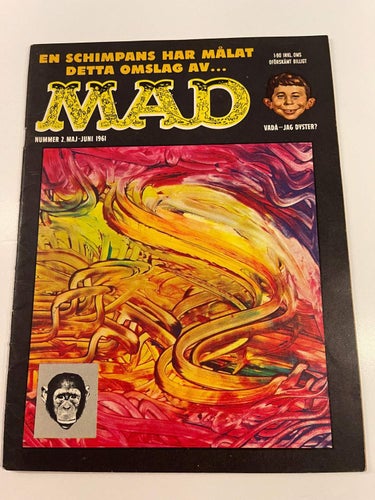 MAD ( svensk ) Nr 2  - 1961