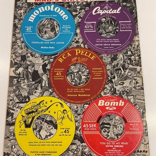 MAD ( svensk ) Nr 2  - 1961