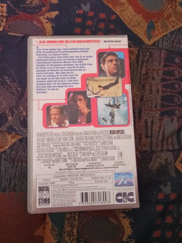 Mission: Impossible - Tom Cruise VHS