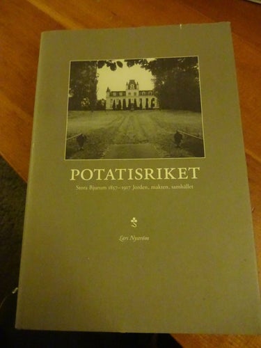 Mycket fin inbunden Potatisriket Stora Bjurnum Lars Nyström