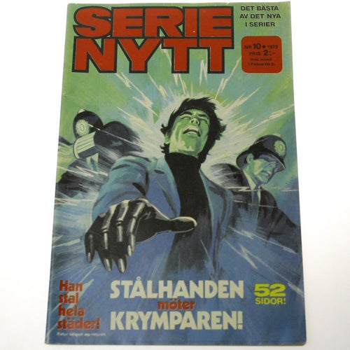 Serie Nytt - 1973 - NR 10 - Stålhanden möter Krymparen!