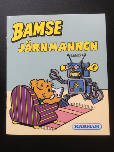 BAMSE JÄRNMANNEN - KÄRNAN - lite större än en pixi bok