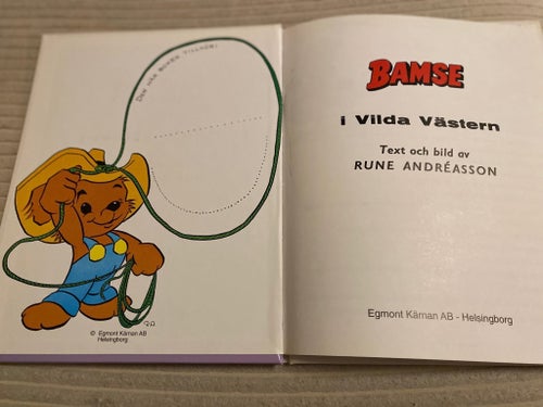 Bamse i Vilda Västern, Rune Andréasson