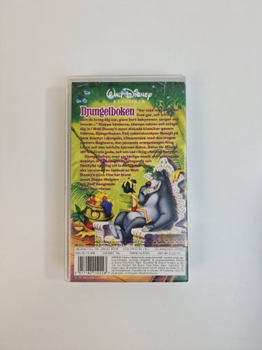 Djungelboken VHS