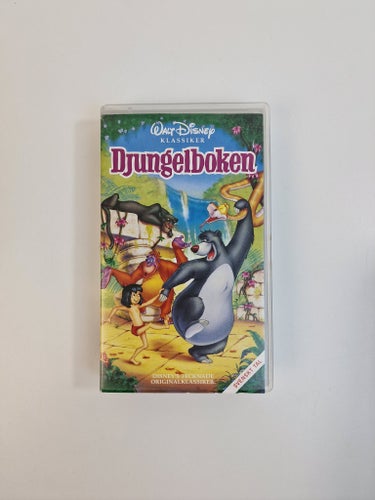Djungelboken VHS