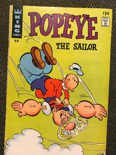 Popeye The Sailor, King Comics, 1967
