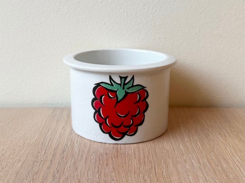 Arabia Tutti Frutti / Pomona "Hallon" Syltburk, Raija Uosikkinen, 1960-tal