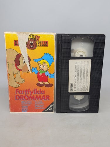 Fartfyllda Drömmar - Svenskt tal - VHS