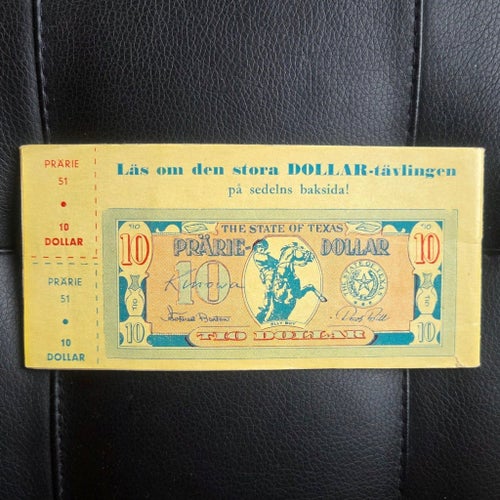 PrärieSerier Nr. 51 från 1956. I väldigt fint skick. FN. Med Davy Crockett!