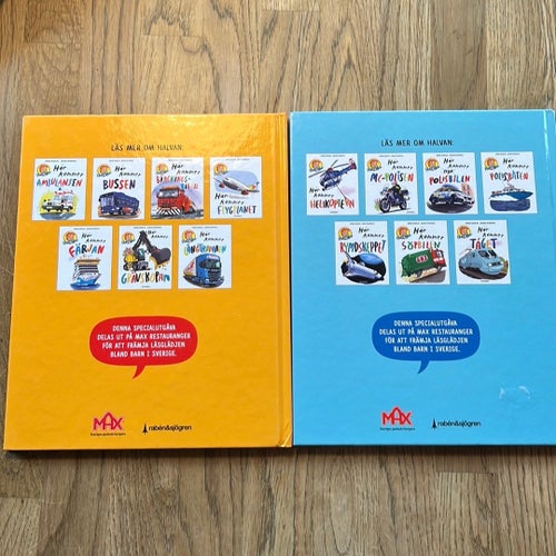 Här kommer BRANDBILEN & Halvans ABC av Arne Norlin, Jonas Burman