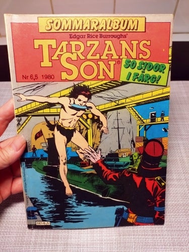 Tarzans son - Sommaralbum - Nr 6,5 1980, Edgar Rice Burroughs