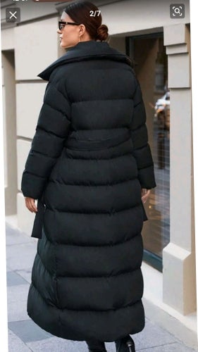 Long pufferjacket xs/s