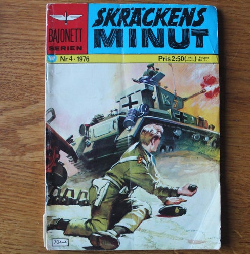 Bajonettserien 1976 nr 4 Skräckens minut