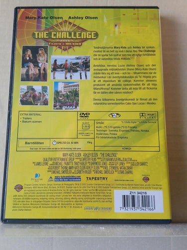 The challange, Dvd