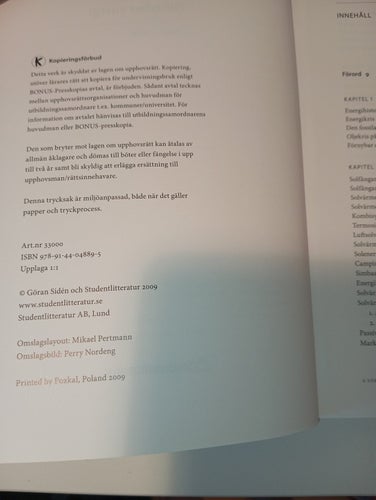 Förnybar Energi - Göran Sidén