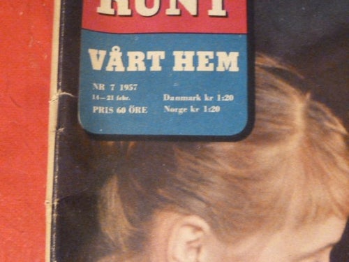 TIDNING, ÅRET RUNT, VÅRT HEM, NR 7 - 1957