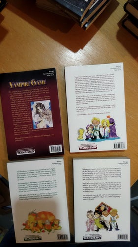 Vampire Game Del 1-4 av Judal, manga