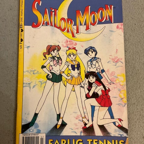 Sailor Moon tidning 1997 nr 7 - svenska manga anime magical girls shojo shoujo