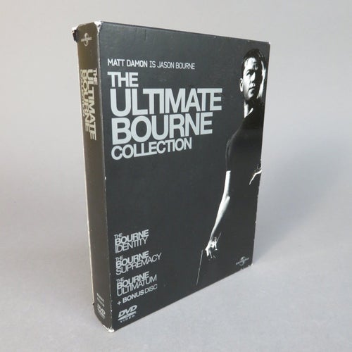 The Ultimate Jason Bourne Collection , dvd box med 4 filmer