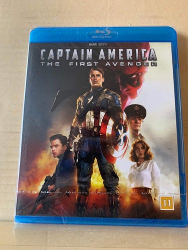 Captain america : The first avenger, INPLASTAD, Blu-ray + Dvd