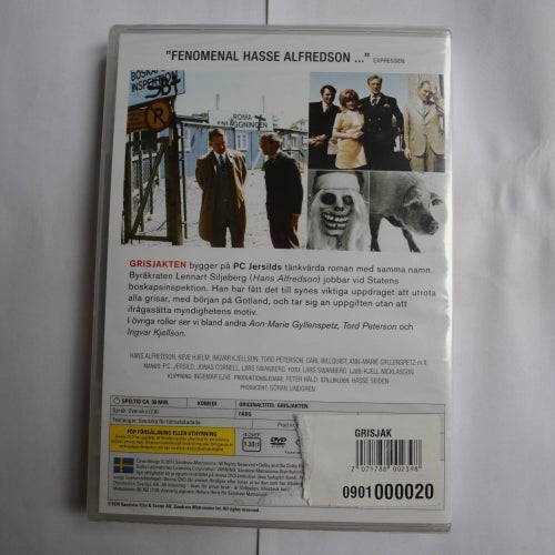 GRISJAKTEN - HANS ALFREDSON - NY INPLASTAD (33675)