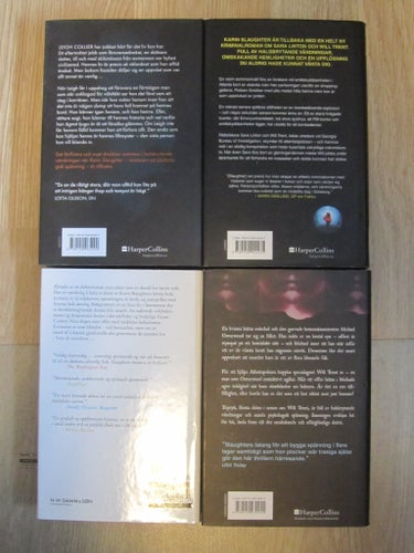 Karin Slaughter 4-pack: Den sista ankan, Tripptyk, Det falska vittnet, Blender