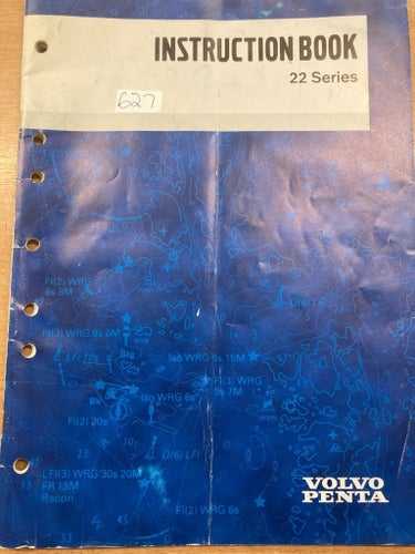 Instruction Book 22 Series Volvo Penta 1998