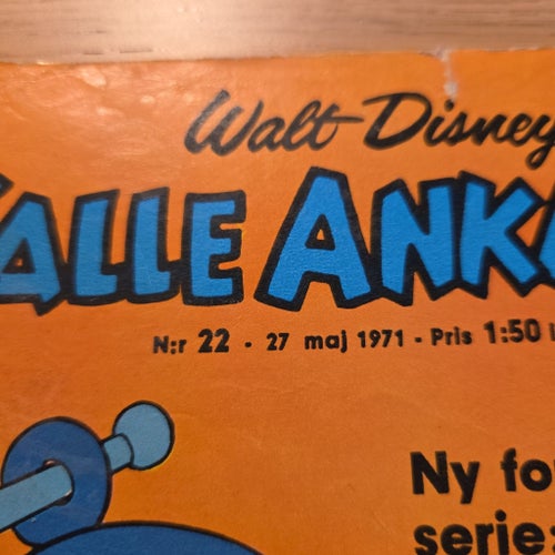 Walt Disney's KALLE ANKA & C:O Nr 22 1971