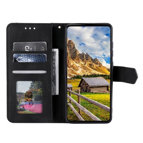 Plånboksfodral för Samsung Galaxy A56 (5G) Svart telefonskydd, Fri leverans